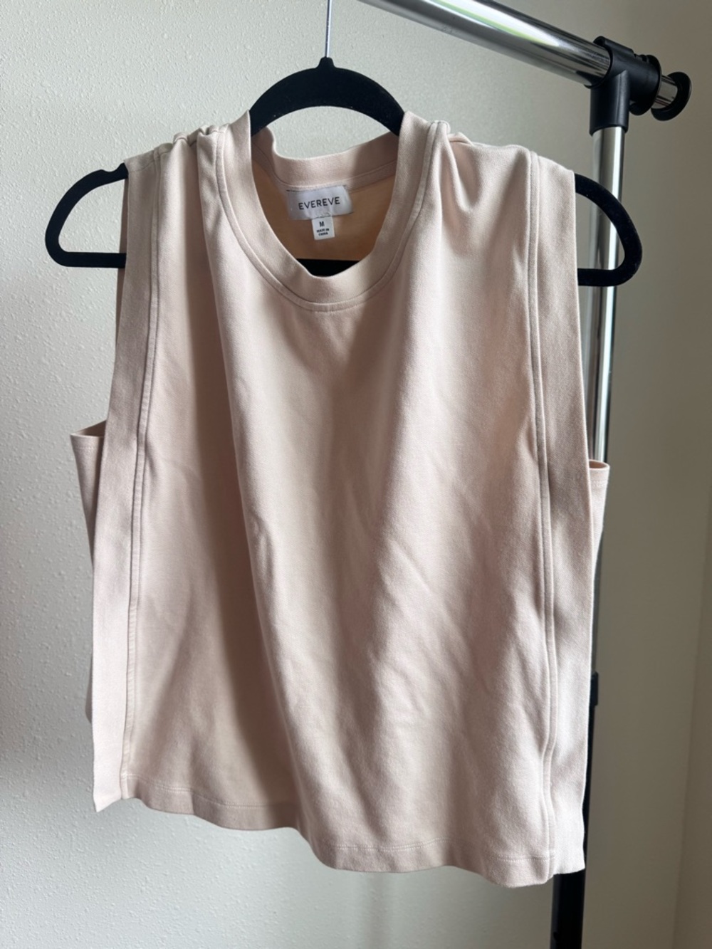 Evereve Blush Sleeveless Tank Top